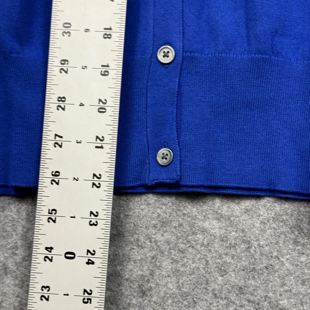 Polo Ralph Lauren Womens Blue US Open Cardigan Sweater Button Front Size L - Picture 10 of 11